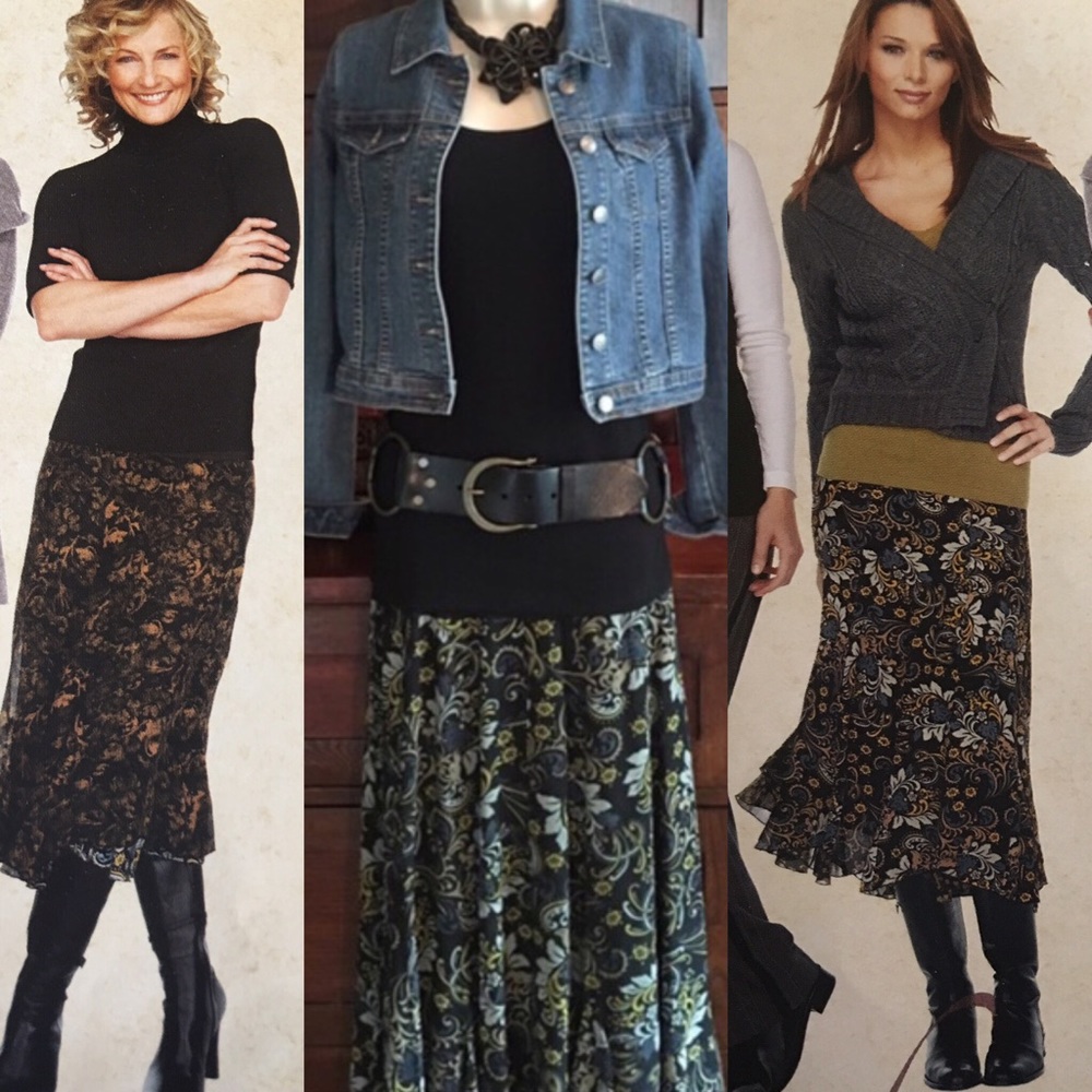 Vintage CAbi: Reversible Skirt